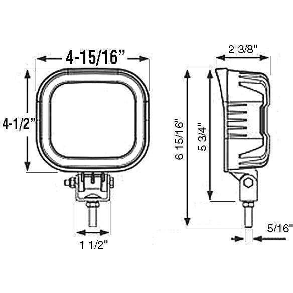 Opti-Brite LED Work Floodlight